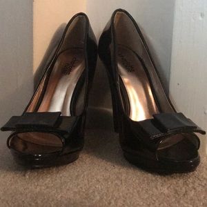 Black Charolette Russe Heels